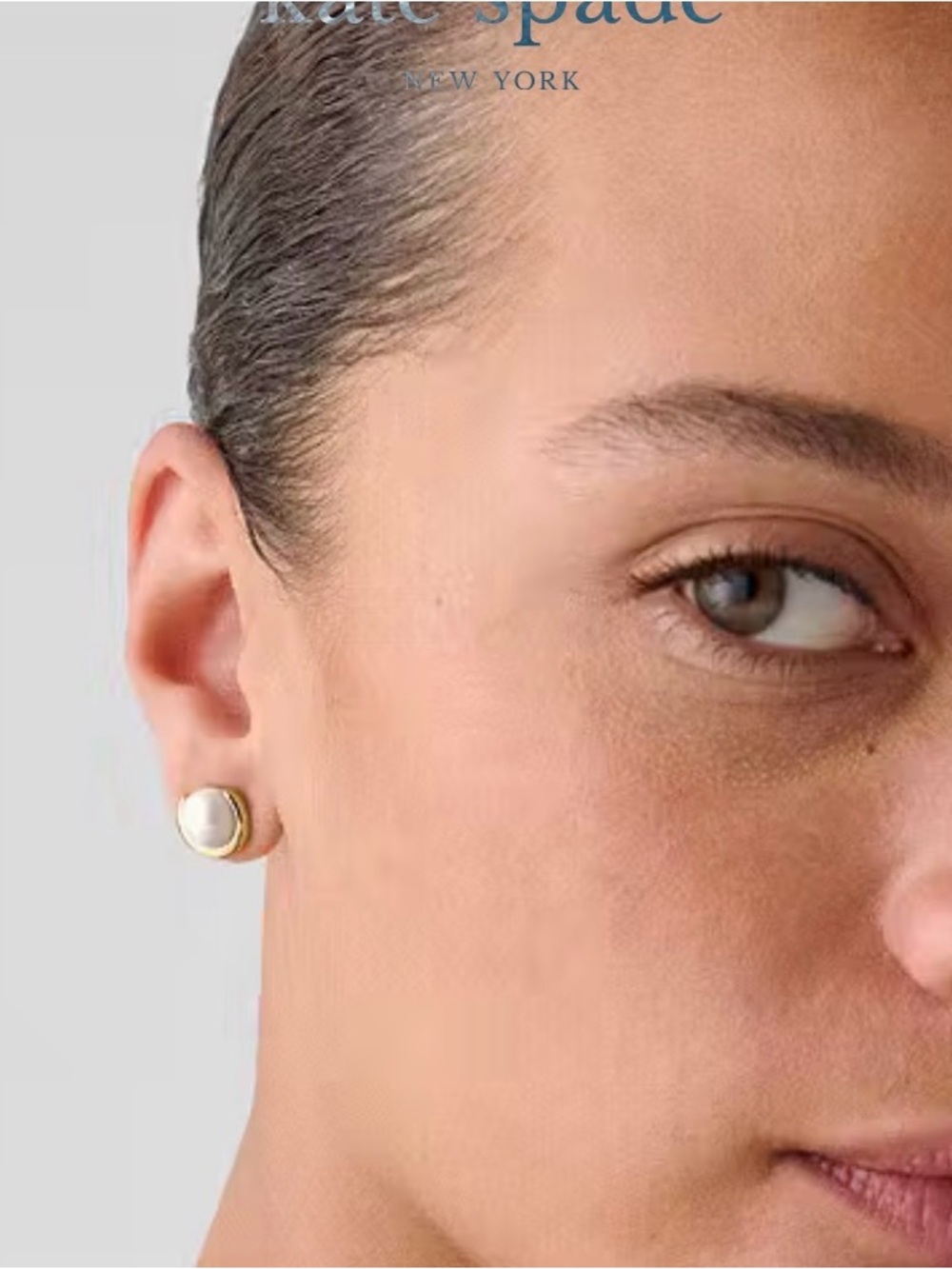 New Kate Spade Cubic Zirconia & Crystal Harmony Stud Earrings - Picture 3 of 8